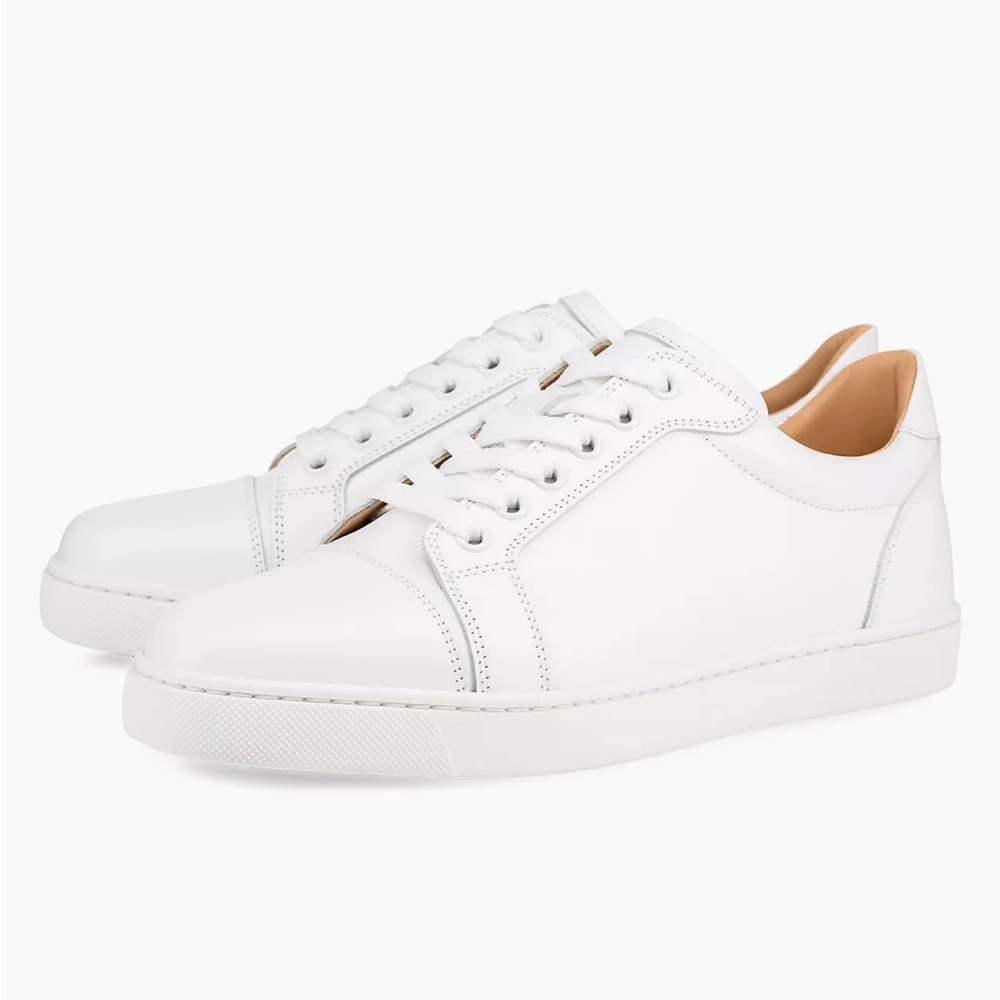 Authentic Christian Louboutin Women’s Vieira Sneakers Low Top 37.5/7.5